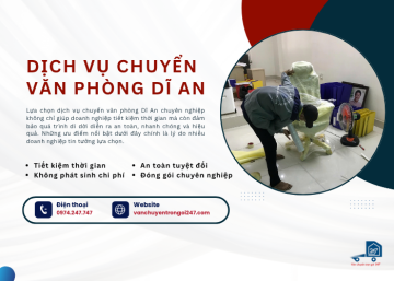 Dịch vụ chuyển văn phòng Dĩ An