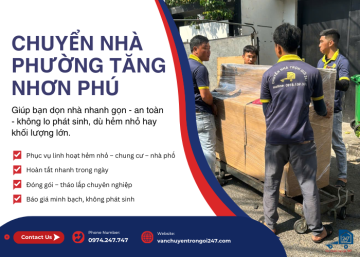 Chuyển nhà Phường Tăng Nhơn Phú