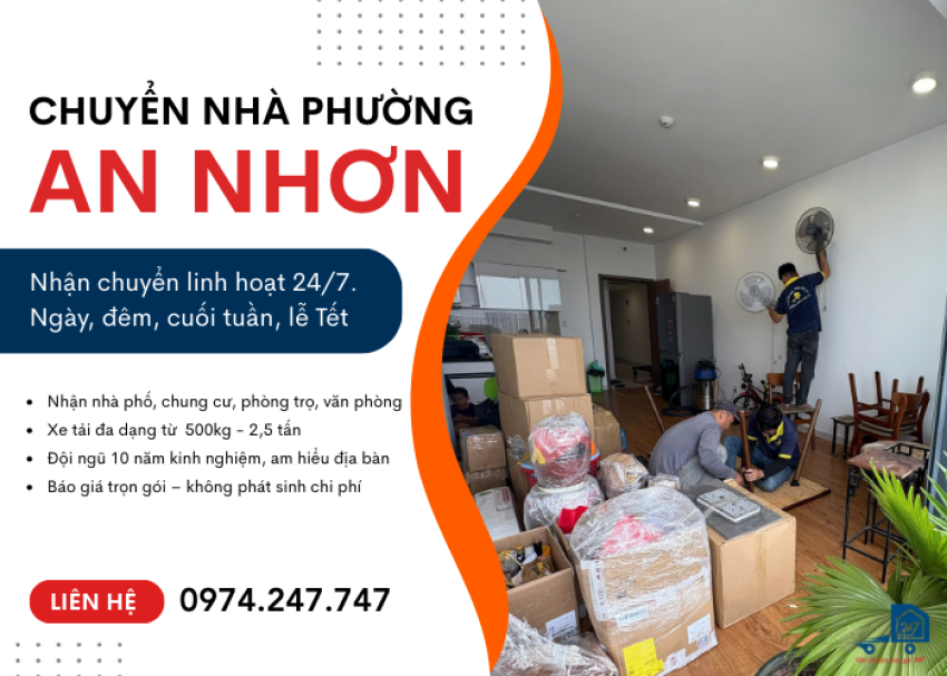 Chuyển nhà Phường An Nhơn