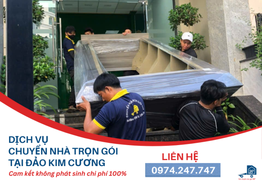 Dịch vụ chuyển nhà tại Đảo Kim Cương