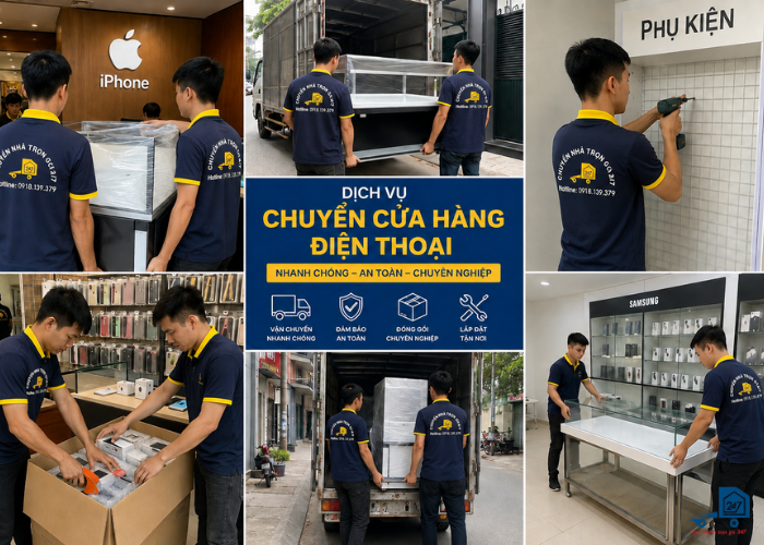 Dịch vụ chuyển cửa hàng điện thoại