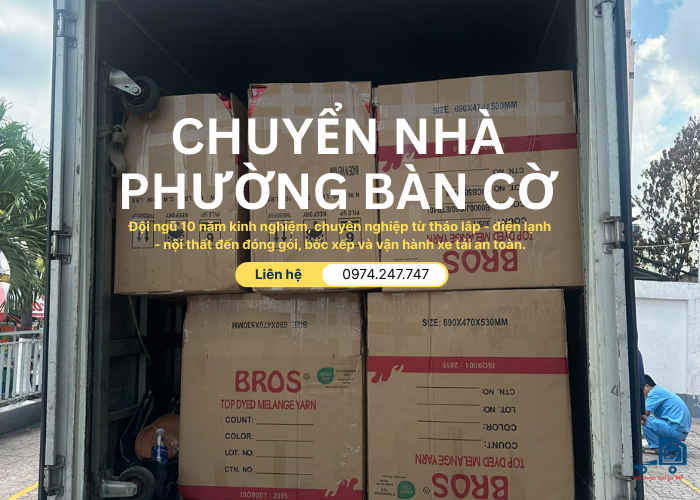 Chuyển nhà Phường Bàn Cờ