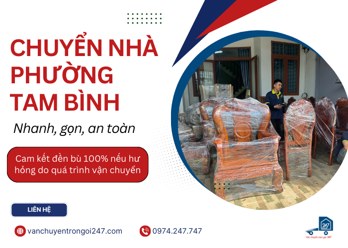 Chuyển nhà Phường Tam Bình