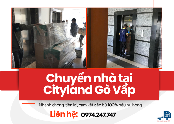 Chuyển nhà tại Cityland Gò Vấp