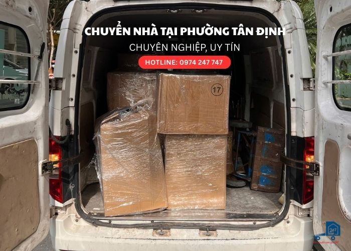 Chuyển nhà tại Phường Tân Định chuyên nghiệp, uy tín