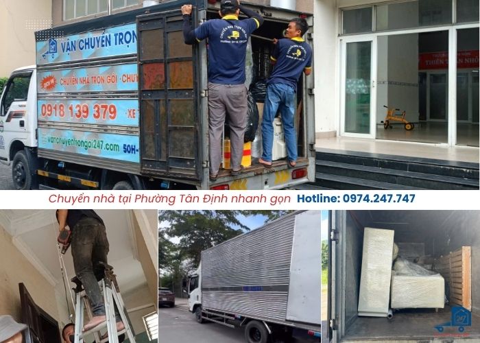 Chuyển nhà tại Phường Tân Định nhanh gọn