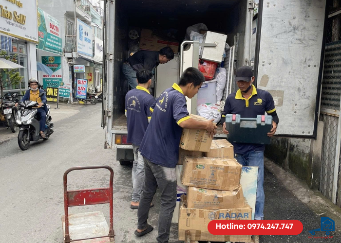 Chuyển nhà tại Phường Thạnh Mỹ Tây trọn gói