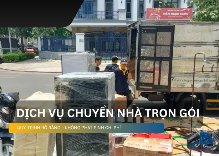Chuyển nhà tại Vạn Phúc City trọn gói nhanh chóng