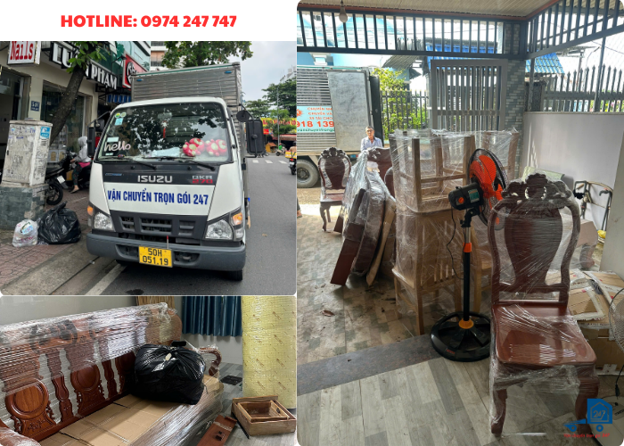 Chuyển nhà trọn gói tại Dĩ An