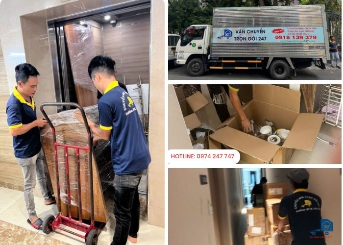 Dịch vụ chuyển nhà Vinhome quận 9 trọn gói, không phát sinh chi  phí