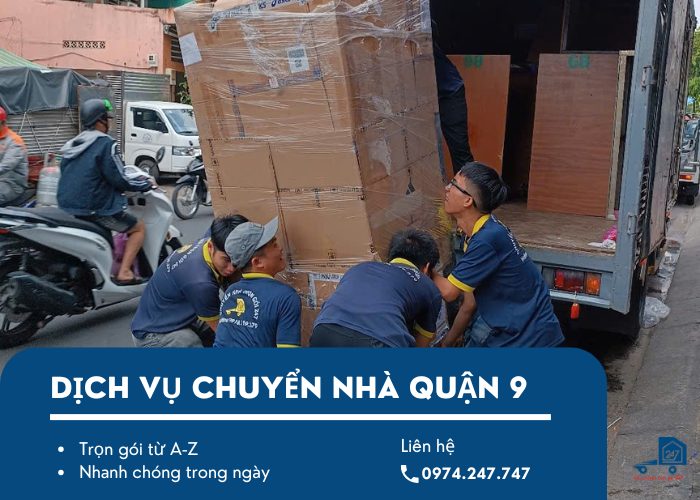 Dịch vụ chuyển nhà Quận 9