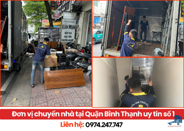 Đơn vị chuyển nhà tại Quận Bình Thạnh uy tín số 1