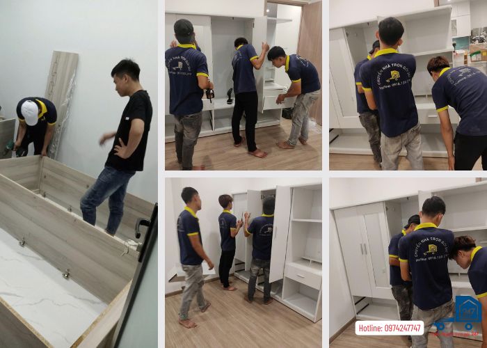 Dịch vụ tháo lắp vận chuyển tủ quần áo chuyên nghiệp tại TPHCM
