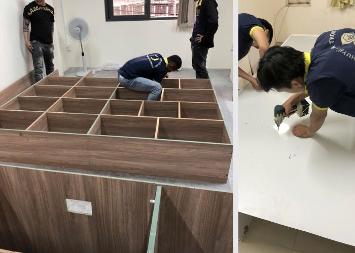 Dịch vụ vận chuyển và lắp đặt tủ quần áo giá rẻ tại Sài Gòn